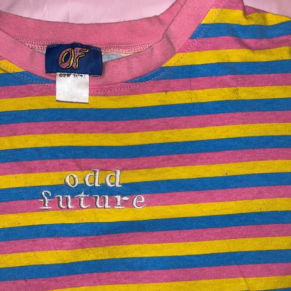 Odd Future Tyler The Creator Stripe T Shirt Tee Size Small - Picture 3 of 4